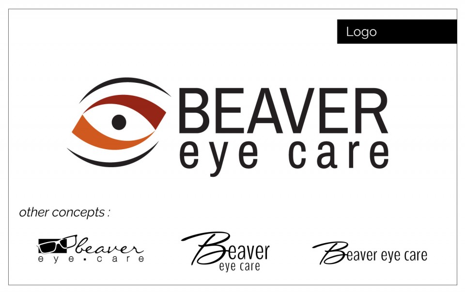 Beaver eye care was looking for a logo. Agency Two Twelve Delivered - Logo Design Help Northwest Iowa